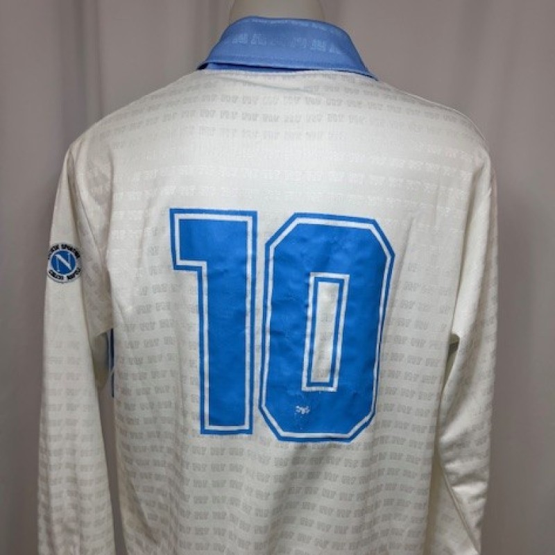 Maradona's Napoli Match-Issued Shirt, Inter vs Napoli 1990/91