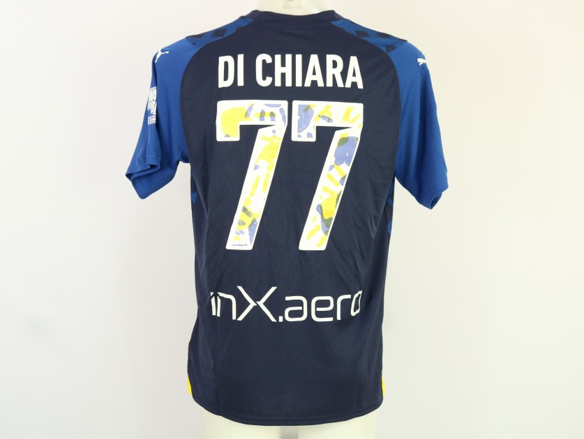 Di Chiara's Unwashed Shirt, Parma vs Catanzaro 2024 "Always With Blue"