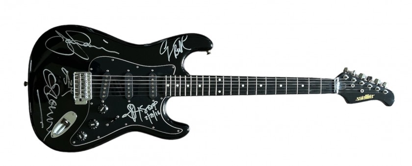 Black Sabbath Fully Signed Ibanez Electric Guitar