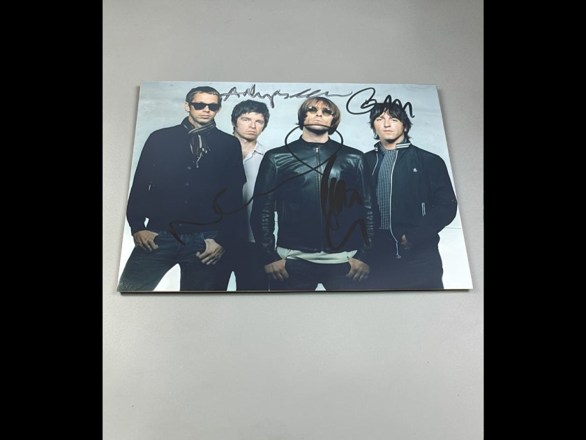 Oasis Signed Photograph