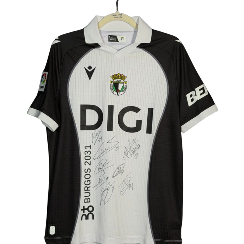 Burgos Official Shirt, 2025/26 - Signed by the Players
