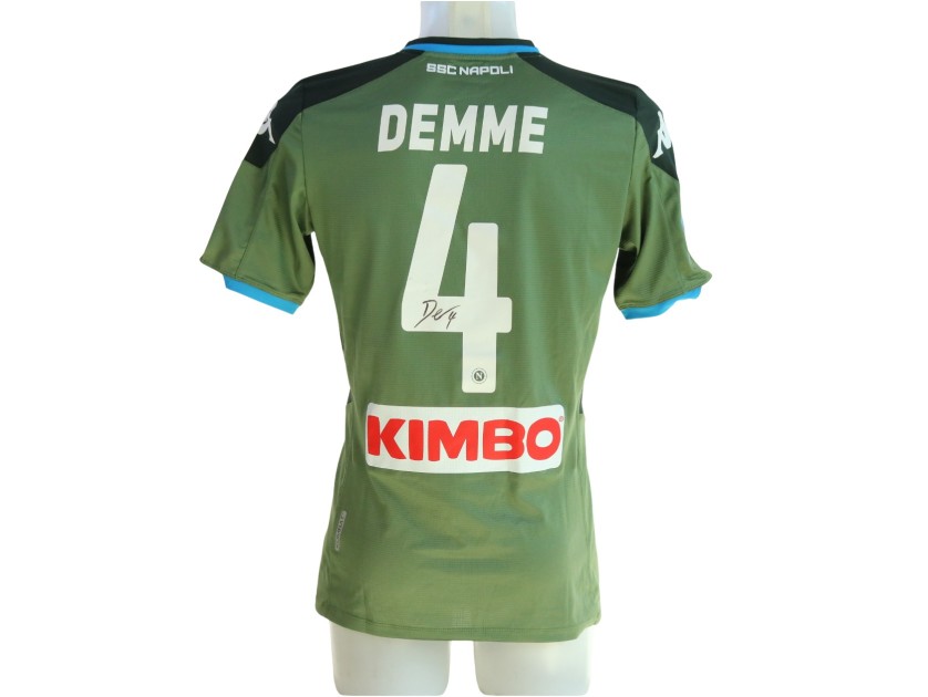 Maglia Demme Napoli Indossata, 2019/20 - Autografata