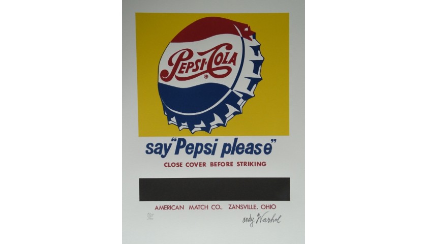 Andy Warhol "Pepsi"