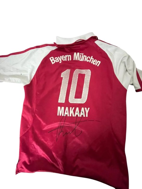 Makaay's Bayern Monaco Signed Official Shirt, 2003/04