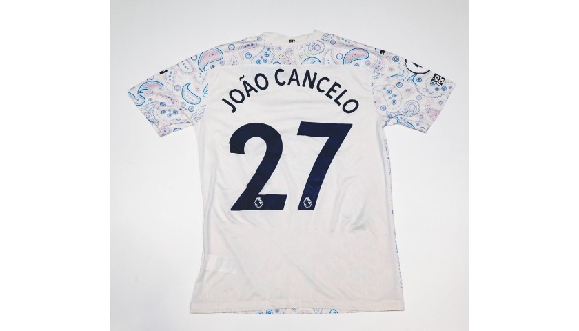 Cancelo's Man City Match-Issued Signed Shirt