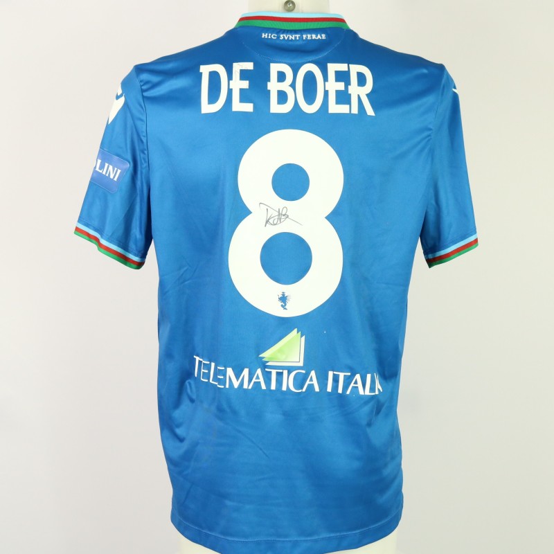 De Boer's Match-Worn Signed Shirt, Palermo vs Ternana 2024