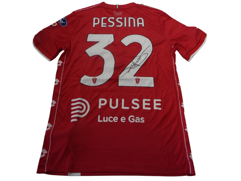 Pessina Official Monza Signed Shirt, 2024/25