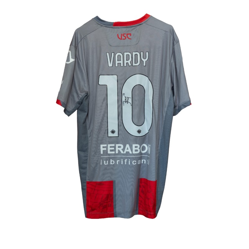 Vardy's Cremonese Official Shirt, 2025/26 - Signed
