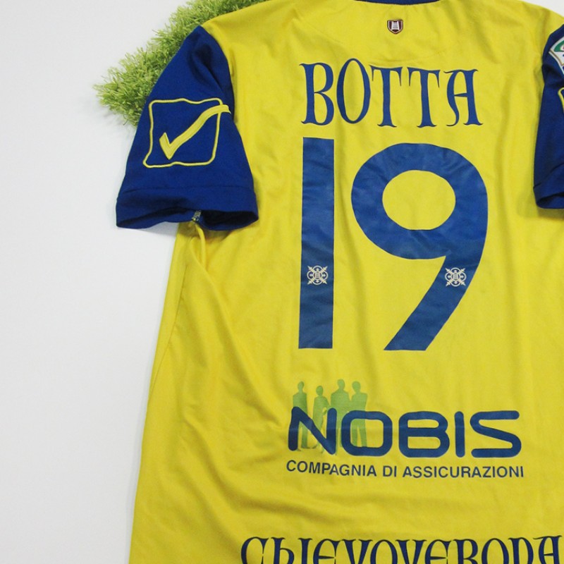 Botta match worn shirt, Chievo Verona, Serie A 14/15