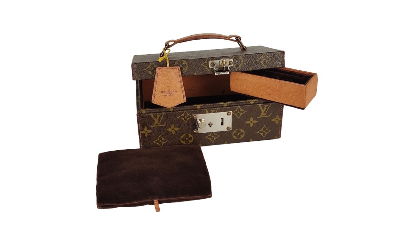 Vintage Louis Vuitton Jewelry Boxes - 6 For Sale at 1stDibs  vintage louis  vuitton jewelry box, louis vuitton jewelry case, goyard jewelry box