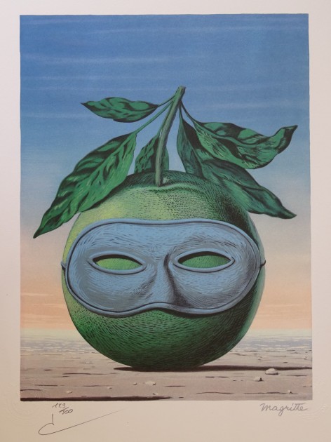 Rene Magritte "Souvenir de Voyage"