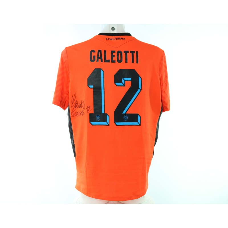 Galeotti's Signed Unwashed Shirt, SPAL vs Vis Pesaro 2024