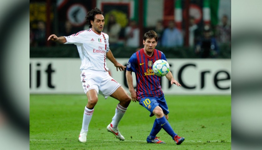 Maglia gara Messi, Barcellona-Milan 2011