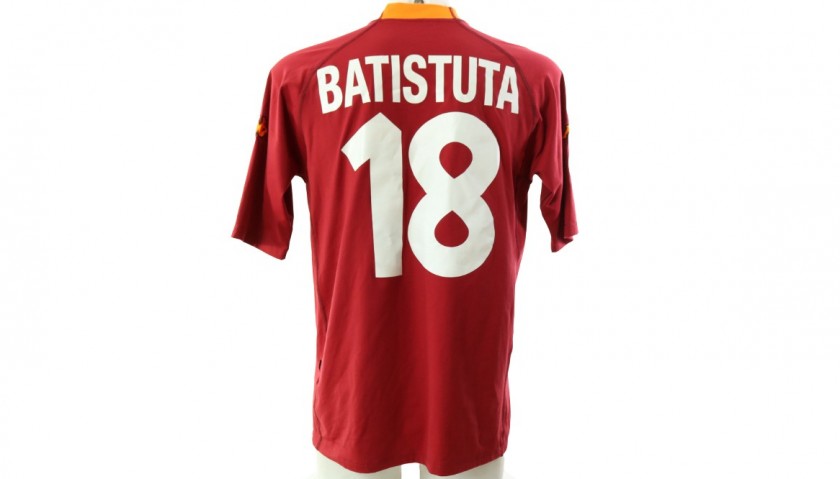 AS Roma Batistuta - Calzini Casual Uomo, 85% Cotone, Taglia 40-46, Realizzati In Italia