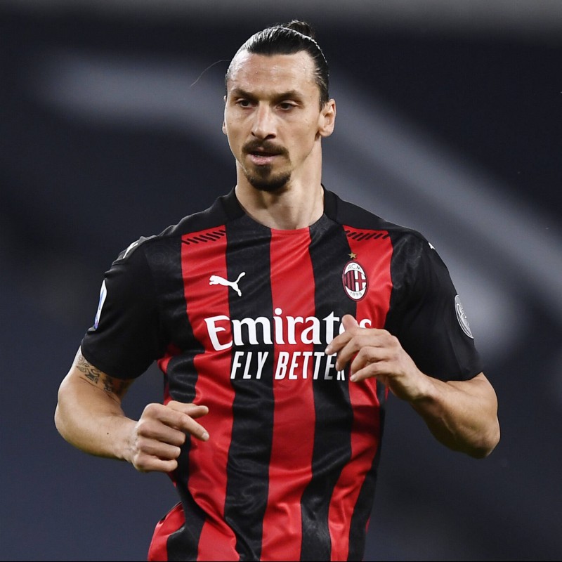 Ibrahimovic's Official AC Milan Signed Shirt, 2020/21