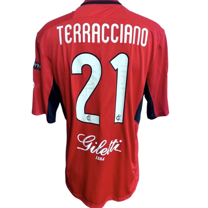 Terracciano's Empoli Match-Worn Shirt, 2017/18