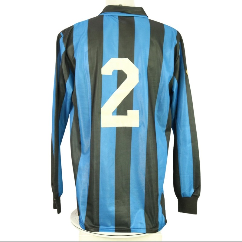 Bergomi's Match Shirt, Inter Milan vs Aston Villa 1990