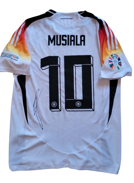 Maglia Gara Musiala Spagna vs Germania, EURO 2024 - Autografata