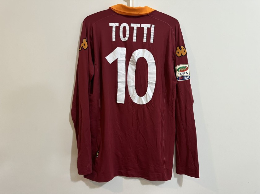 Totti's AS Roma 2012-2013 Match Shirt