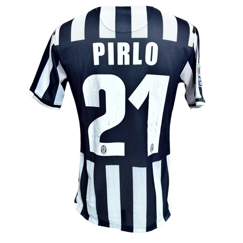 Pirlo's Signed Issued Shirt, Juventus vs Roma 2014