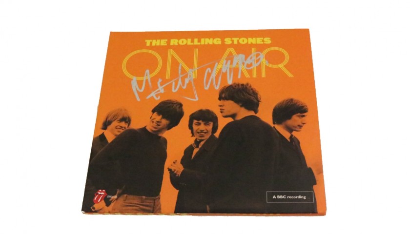 Rolling Stones On Air Record Signed by Mick Jagger