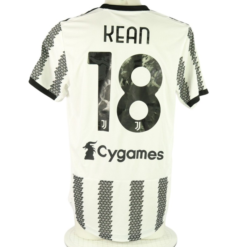 Kean's Juventus Issued Shirt, 2022/23 