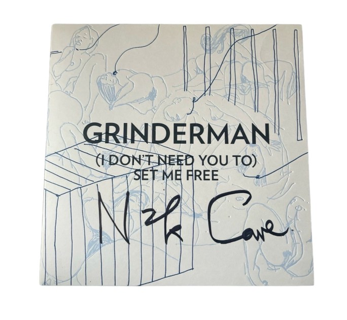 Nick Cave Signed 'Grinderman' Vinyl