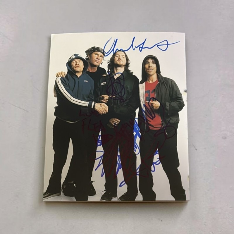 Red Hot Chili Peppers Signed Photograph