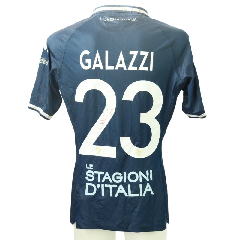 Maglia Galazzi unwashed Südtirol vs Brescia 2024 - Autografata