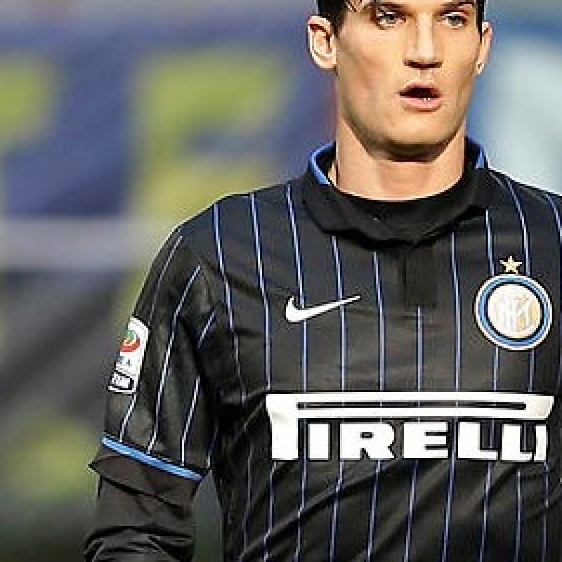Andreolli Inter shirt, issued/worn, Serie A 2014/2015