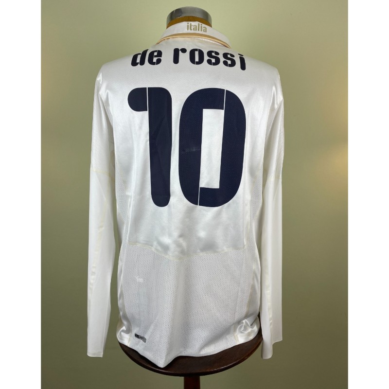 Daniele De Rossi's Italy 2009 Confederations Cup Match Shirt 