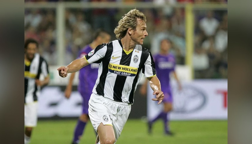 Nedved's Official Juventus Signed Shirt, 2008/09