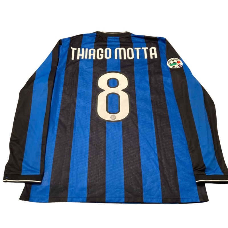Thiago Motta's Match-Issued Shirt Inter, 2009/10