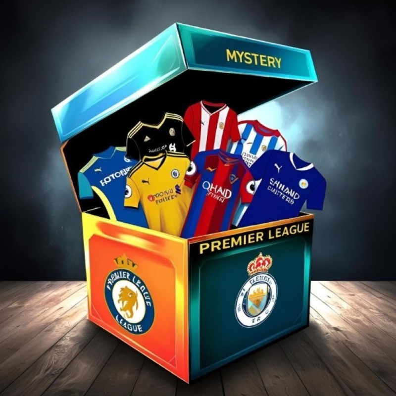 Premier League Signed Football Shirt Mystery Box Standard COA