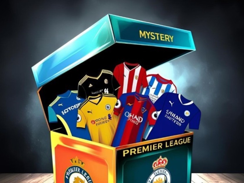 Premier League Signed Football Shirt Mystery Box Standard COA