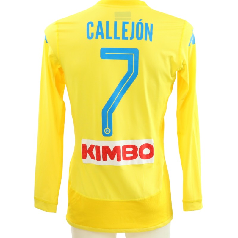 Callejon's Napoli Issued Shirt, 2017/18