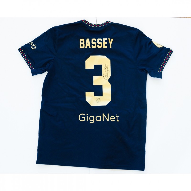 Calvin Bassey's Ajax Signed Match Worn Shirt