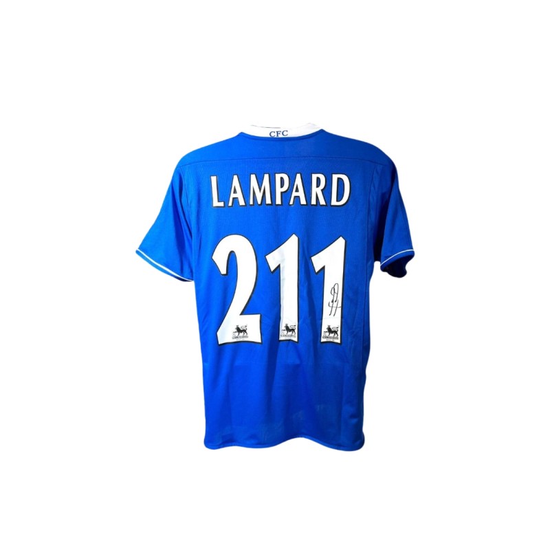 Maglia Chelsea 2003/05 firmata da Frank Lampard, Replica 211 gol