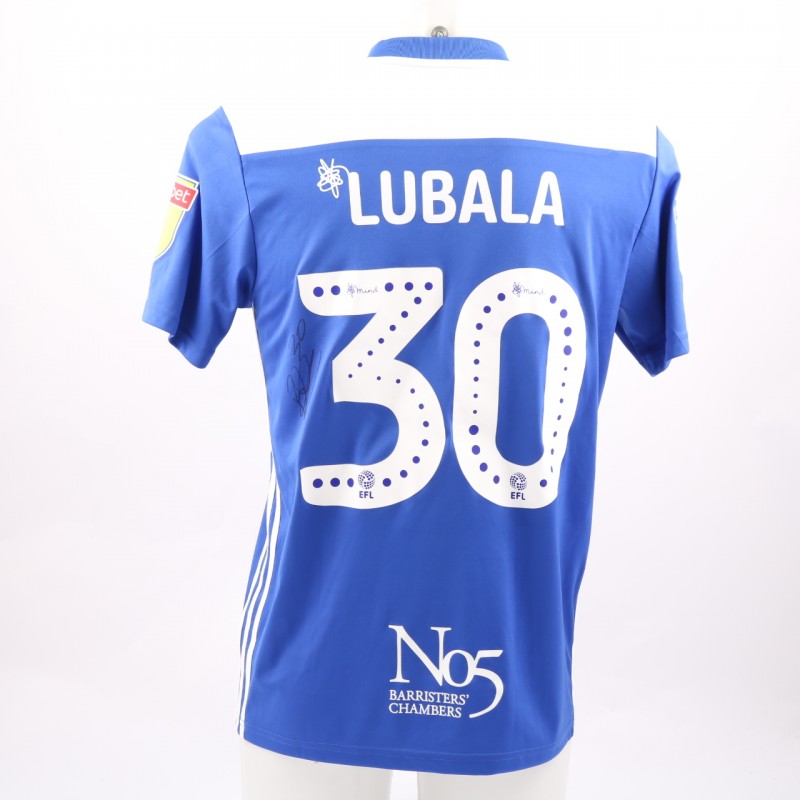 Lubala's Birmingham City FC Worn and Signed Poppy Shirt