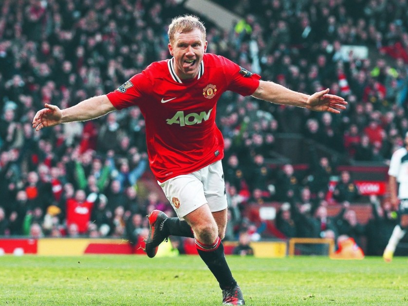 Paul Scholes' Manchester United Signed Picture