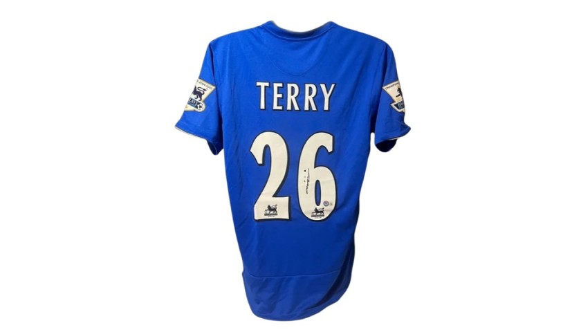John Terry's Chelsea 2004/05 Premier League Champions Signed Shirt