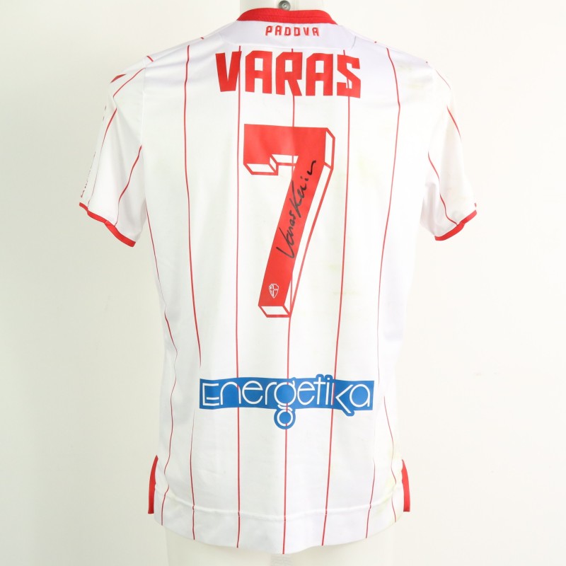 Maglia Varas unwashed Padova vs Giana Erminio 2023 - Autografata