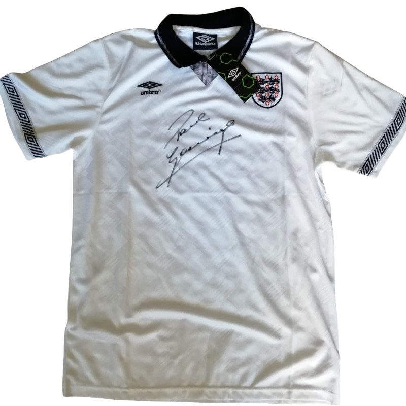 Paul Gascoigne's England 1990 World Cup Signed Shirt