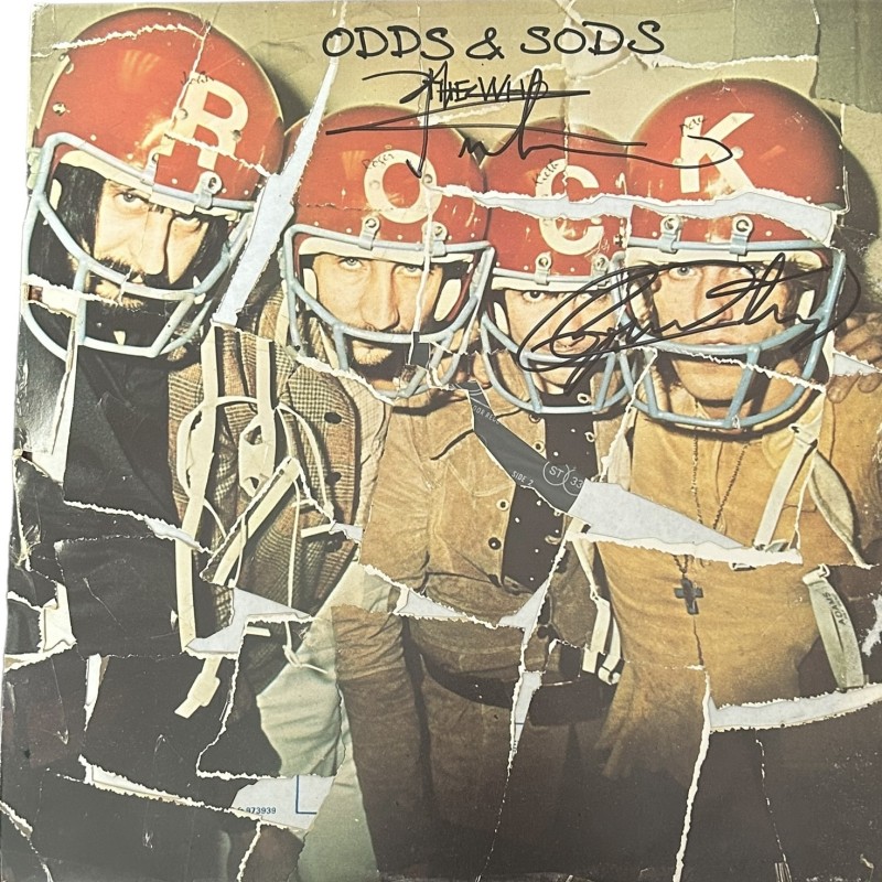 LP in vinile firmato "Odds & Sods" degli Who