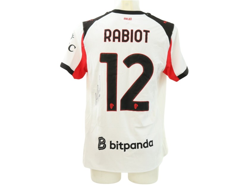 AC Milan Away Shirt Kit – Customized with Adrien Rabiot’s No. 12