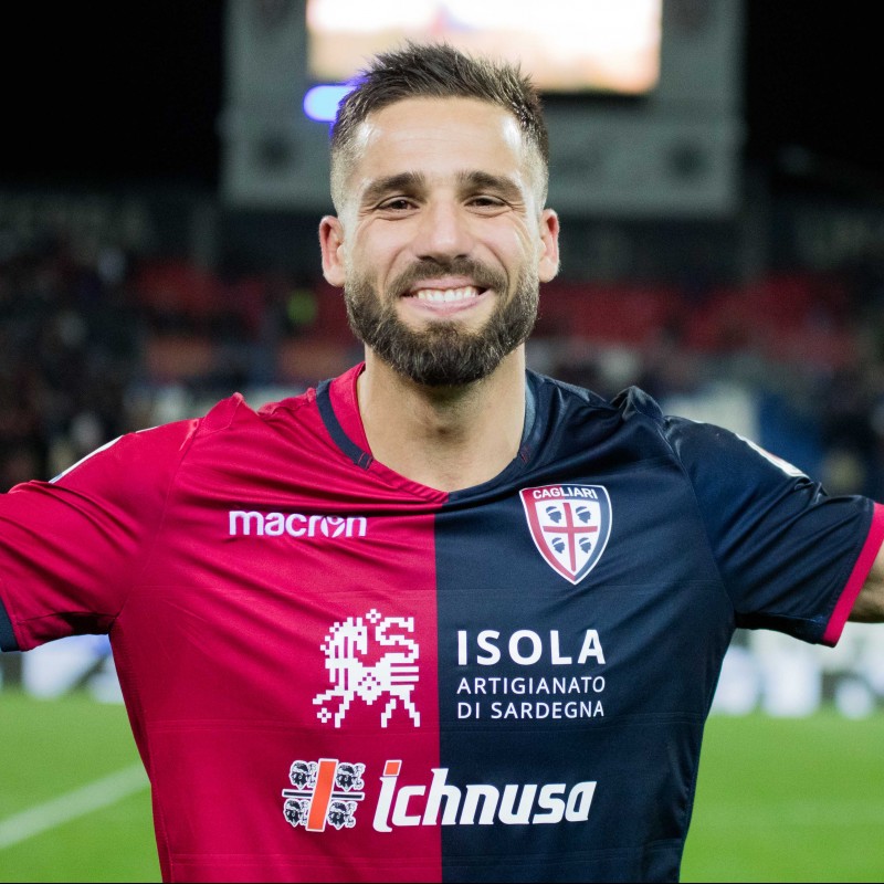 Cagliari Festive Shirt - Worn and Signed by Ceppitelli - CharityStars