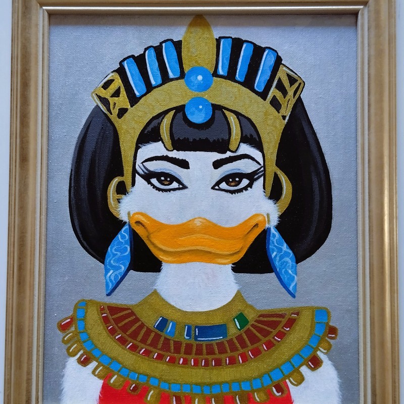"Cleopatra Daisy Duck" by Caterina Lemma