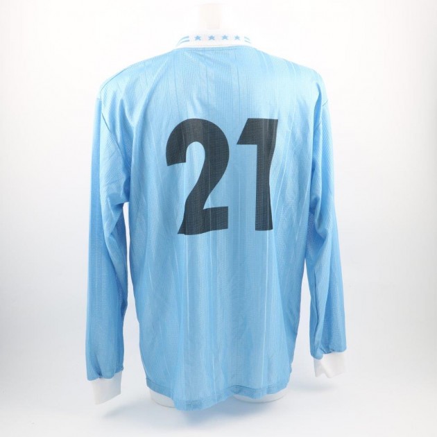 Sebastian Egueren's Uruguay match issued/worn shirt, Copa America 2001