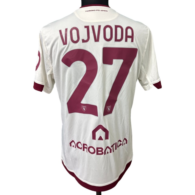 Vojvoda's Match-Issued Shirt, Roma vs Torino 2024