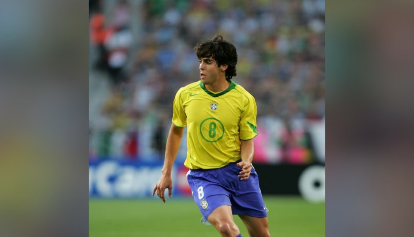 Kaka's Official Brazil Signed Shirt, 2004/05